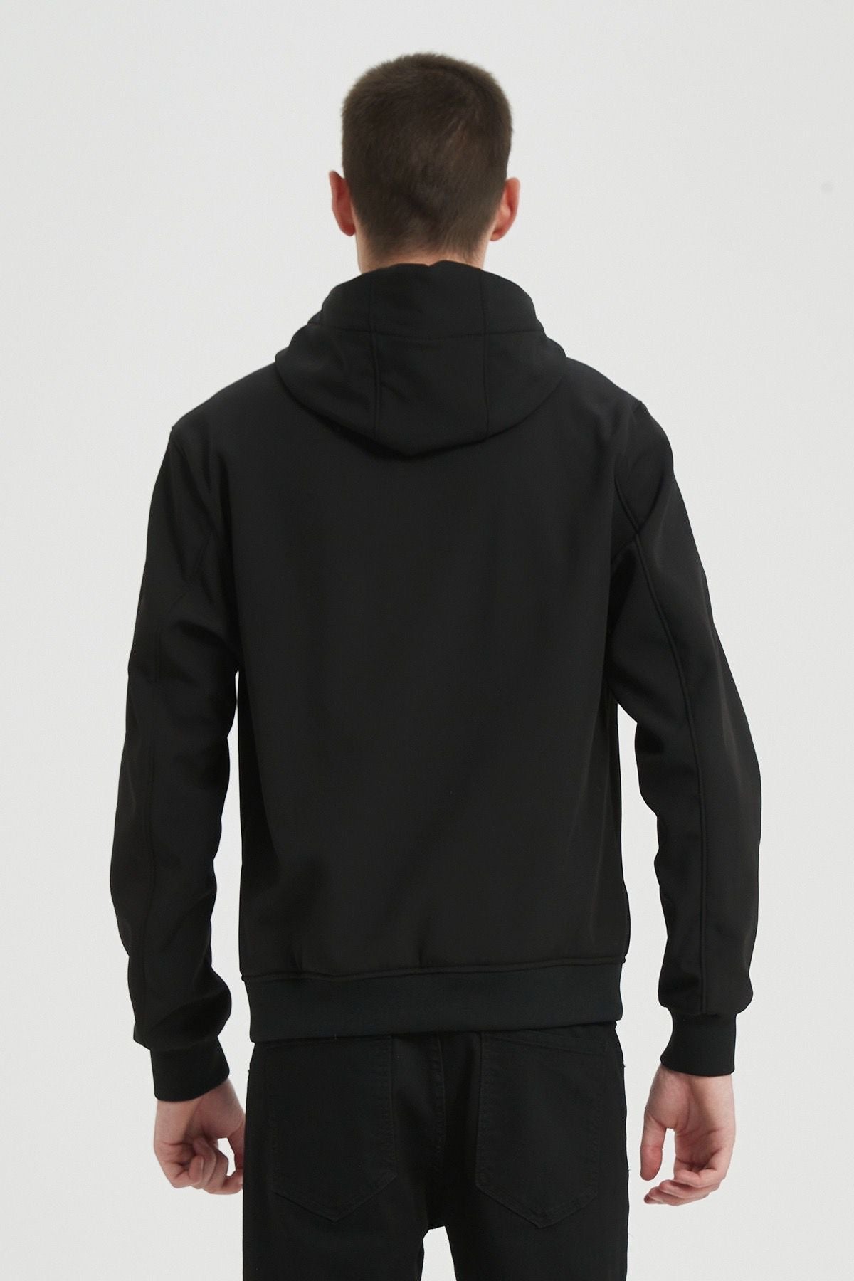 Softshell jas zwart