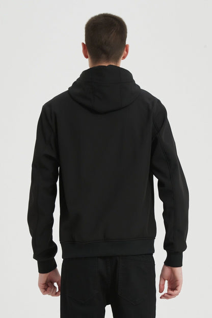 Softshell jas zwart