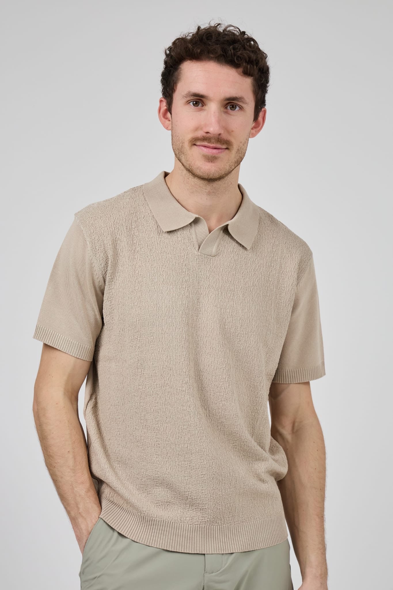 Polo beige