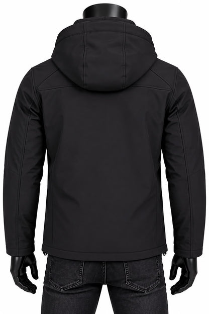 Heren Softshell Jas zwart