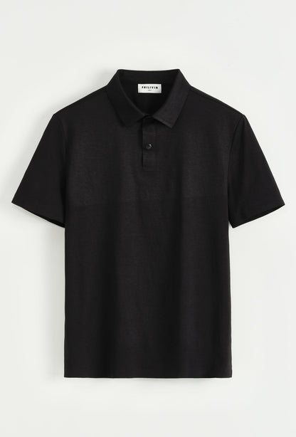 Polo korte mouwen (zwart)