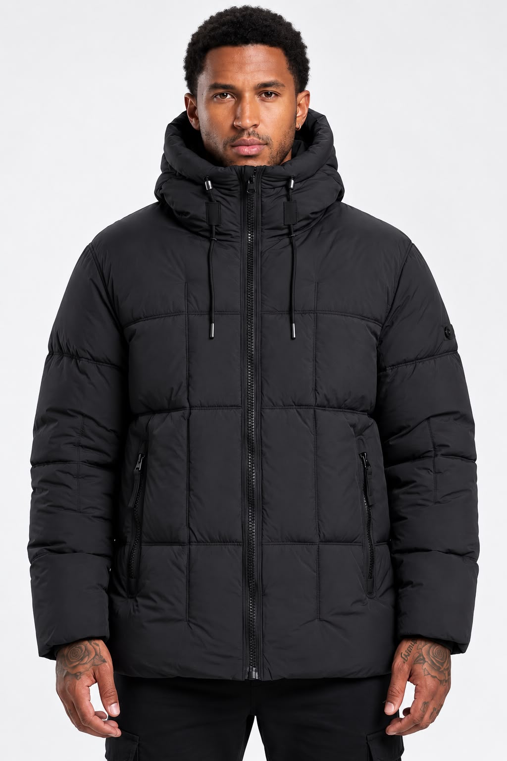 Arctic Hooded Jacket – Zwart