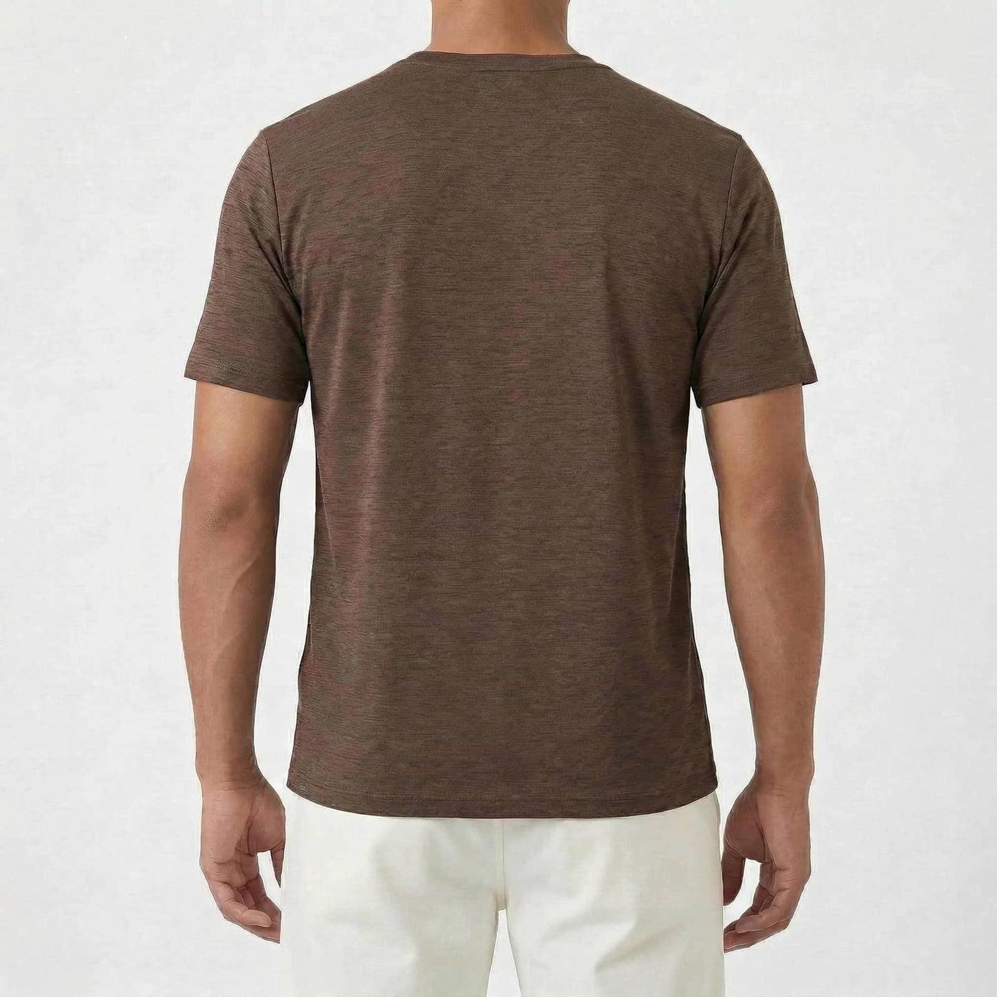 Basic T-shirt (bruin)