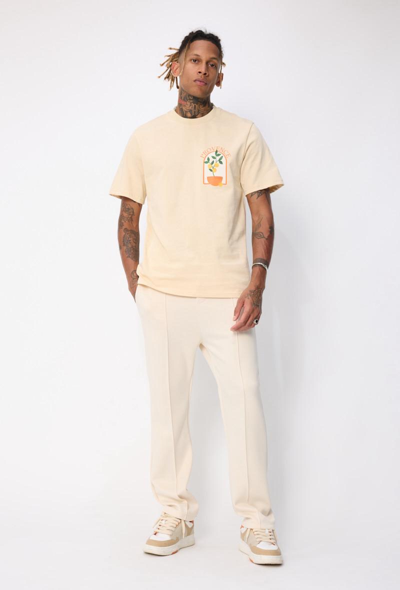 Tropical T-shirts zalm
