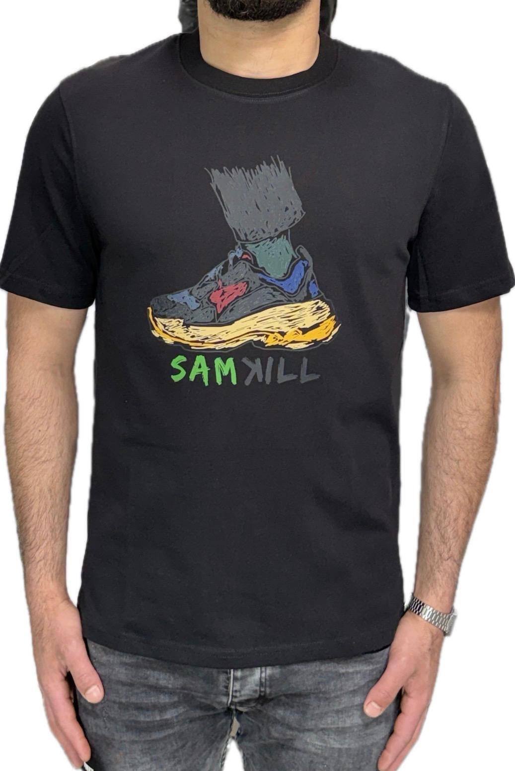 SAMKILL T-SHIRT ZWART