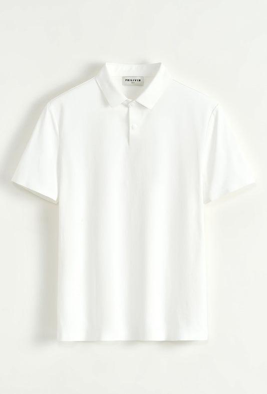Polo korte mouwen (wit)