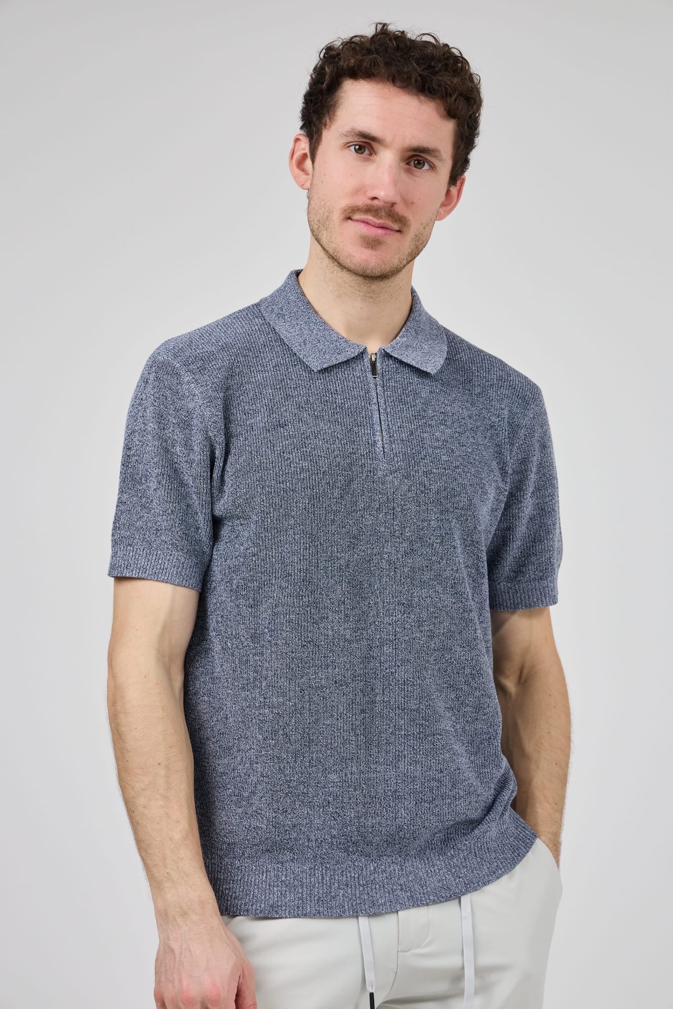 Polo shirt blauw