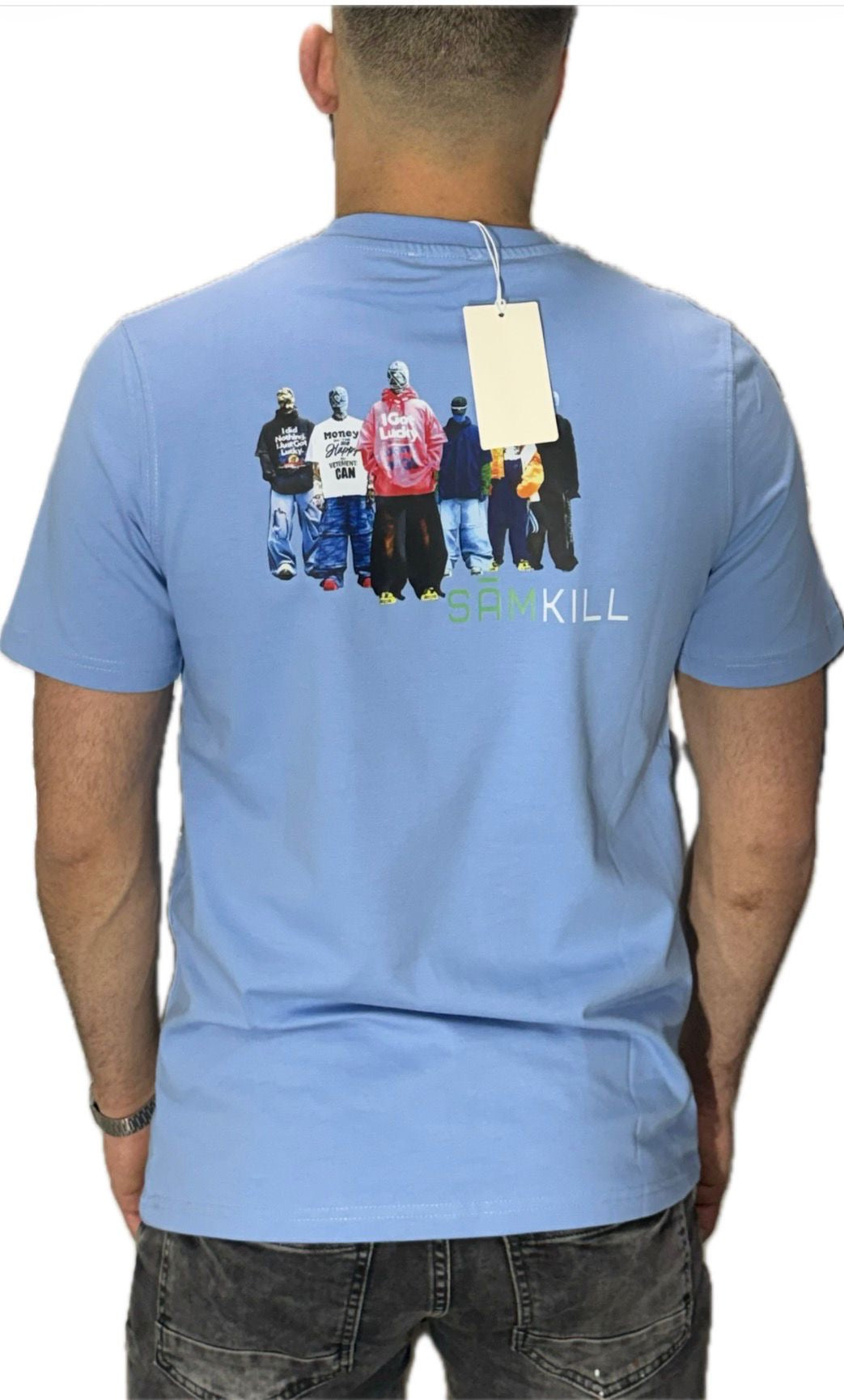 T-shirts (street) blauw