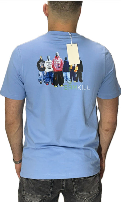T-shirts (street) blauw