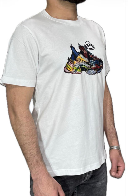 Samkill T-shirt wit