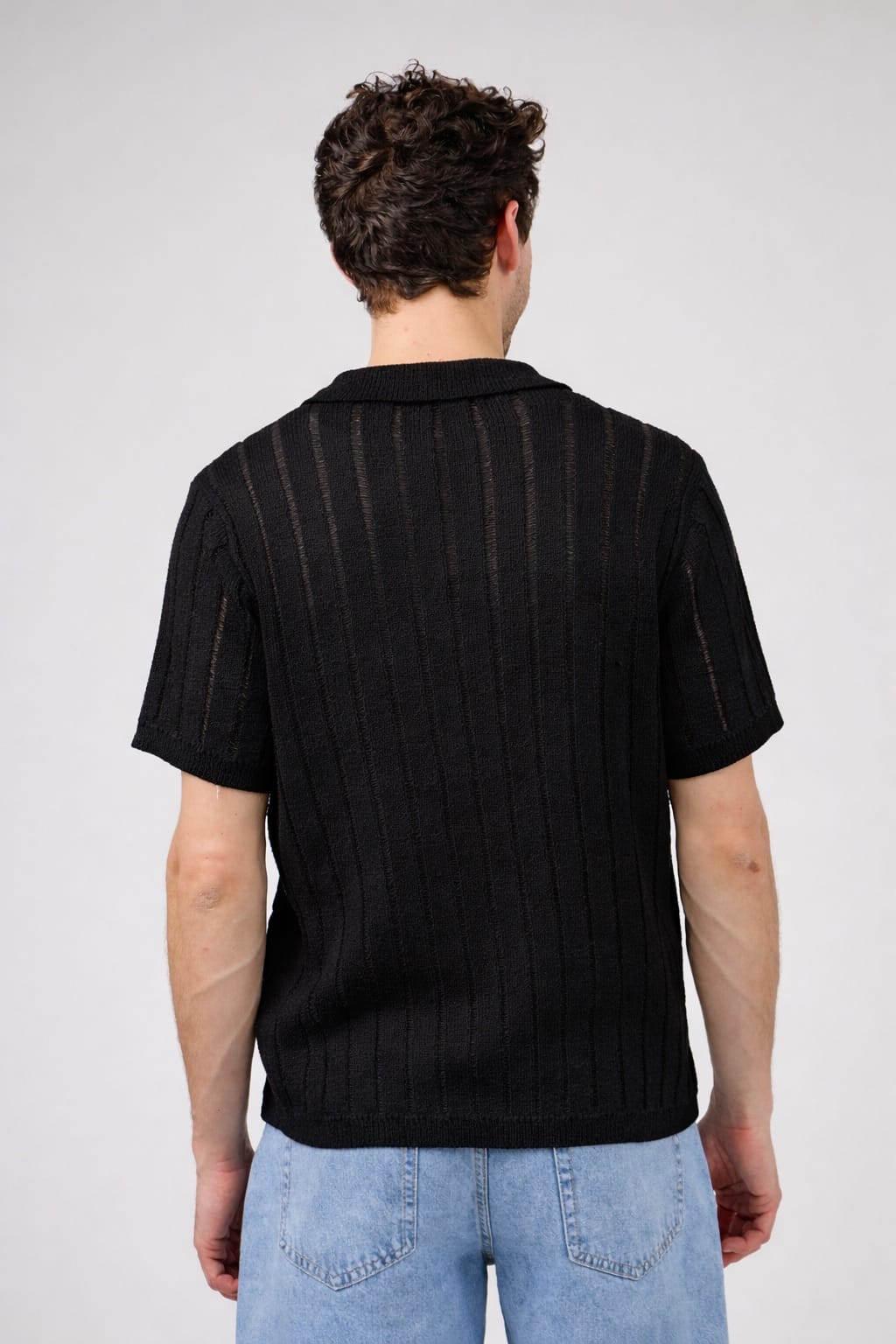 Heren V hals T-shirt (Z)