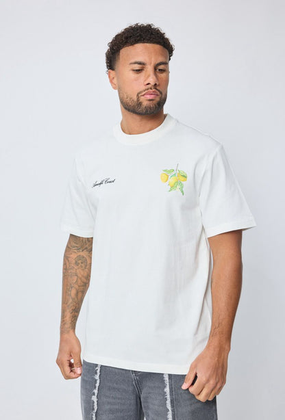 T-shirt met print Limoncello
(beige)