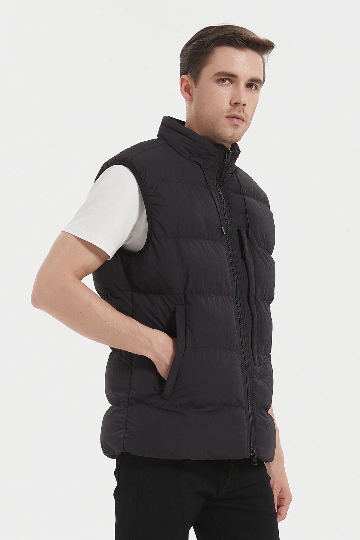 Bodywarmer met een grote borstzak (2)