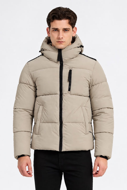 Essential Winter Jacket – Beige