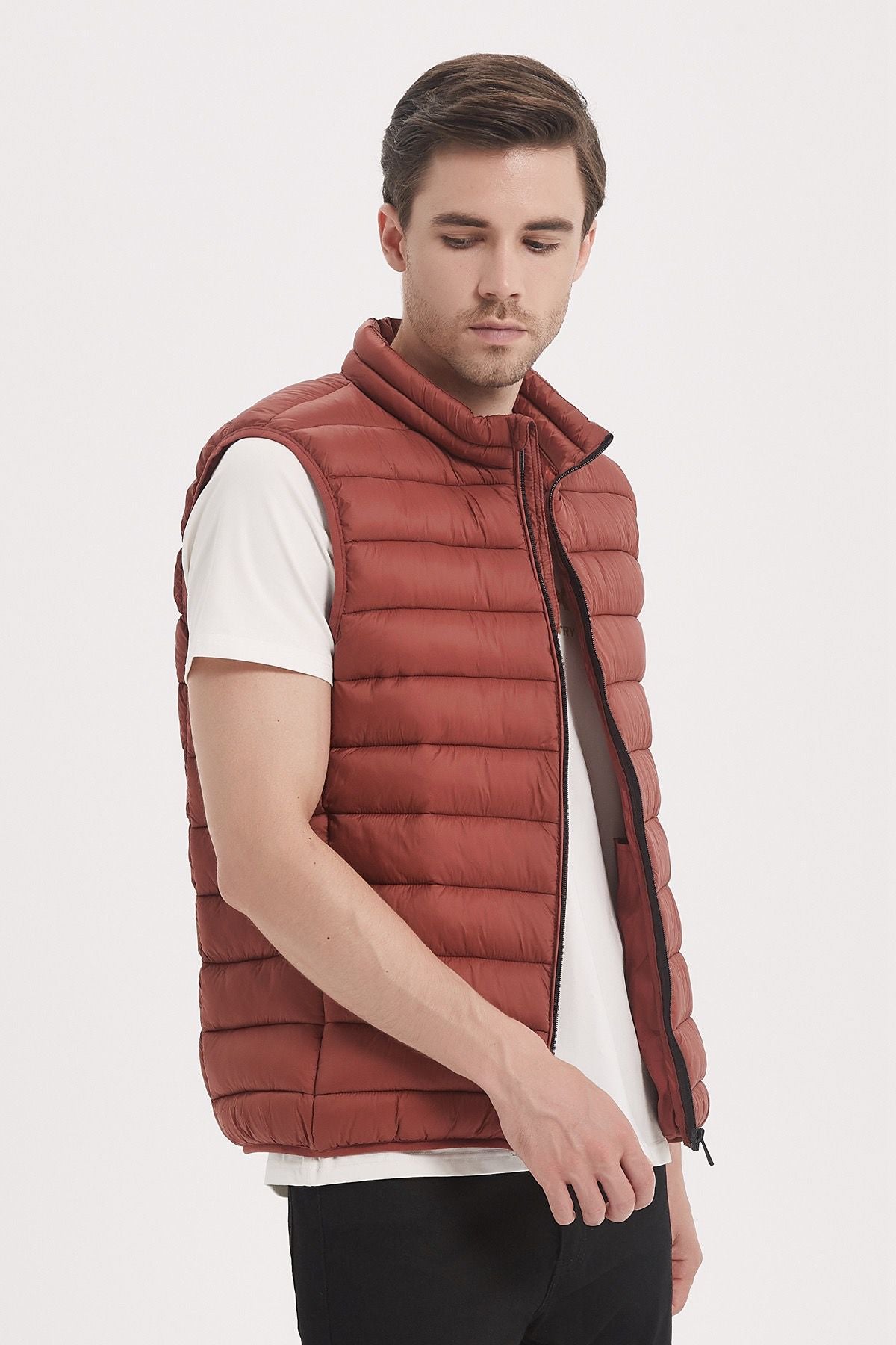 Bodywarmer kastanjebruin