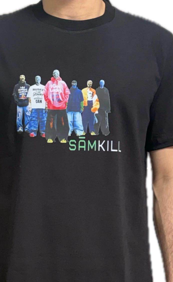 T-shirts (street) zwart