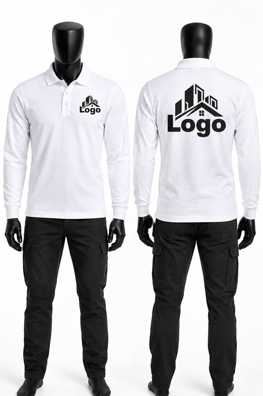 Polo trui wit