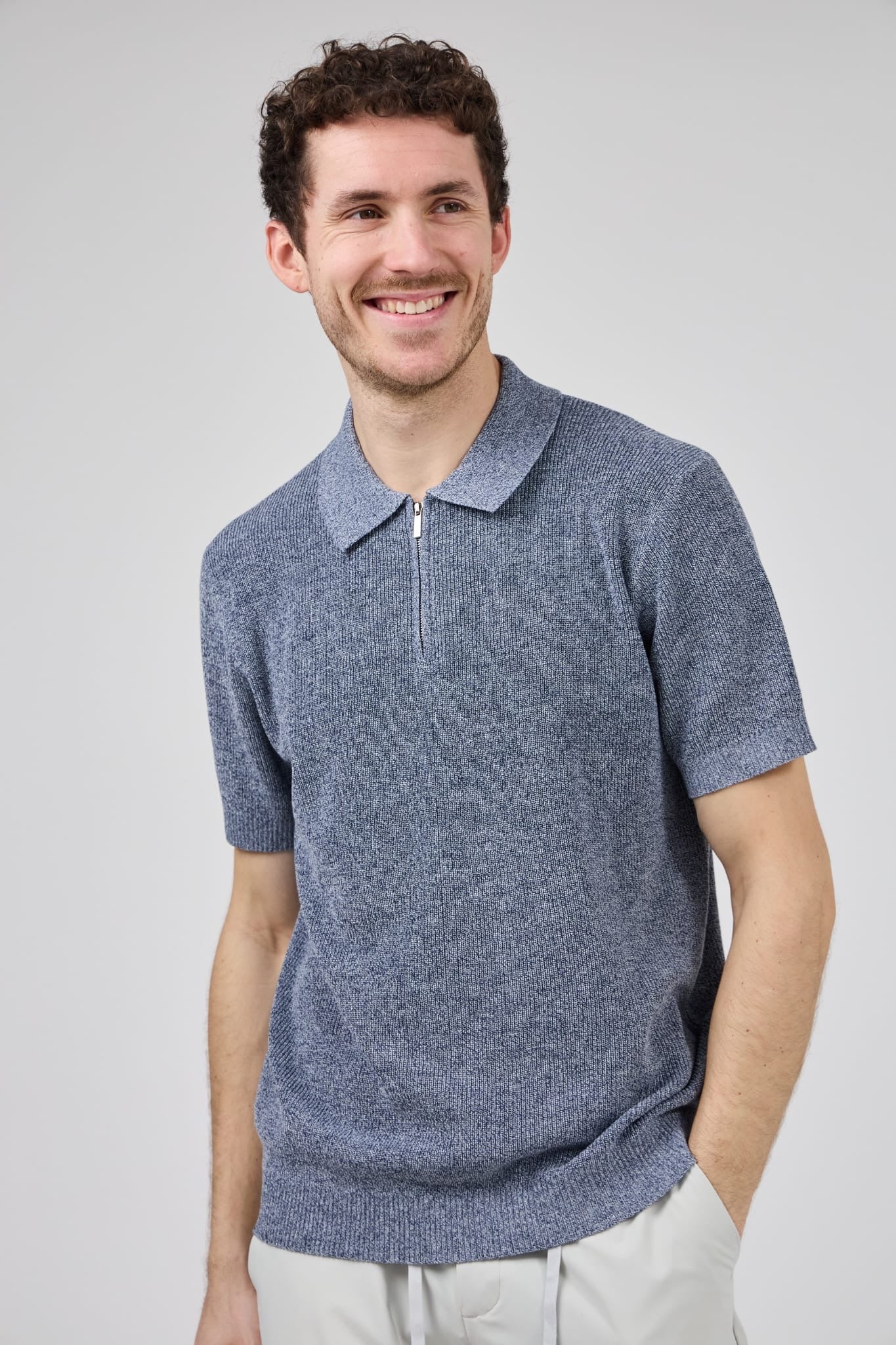 Polo shirt blauw