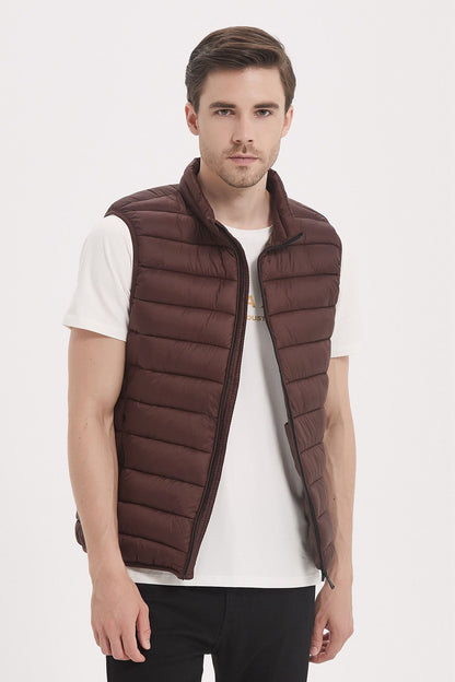 Bodywarmer donkerbruin