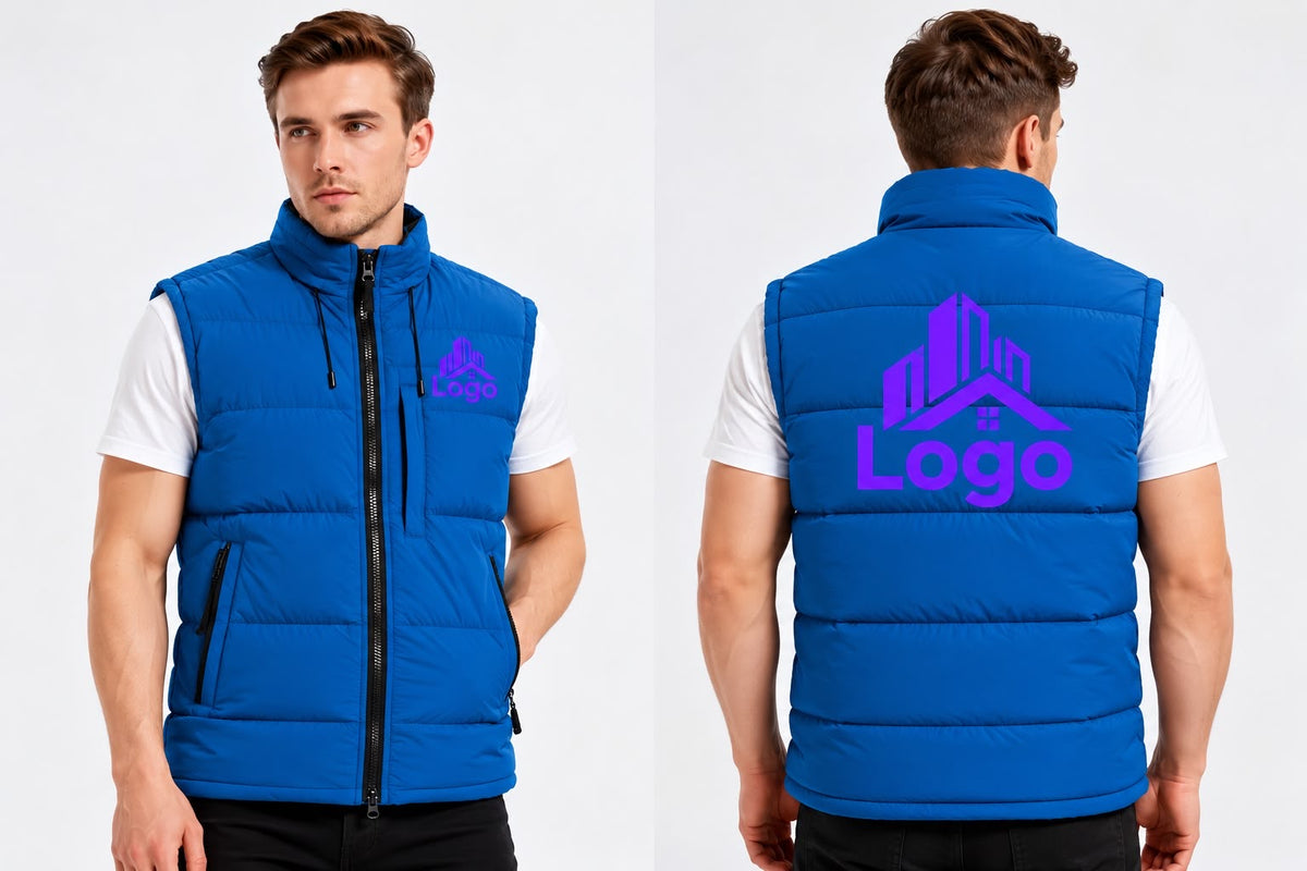 Bodywarmer blauw
