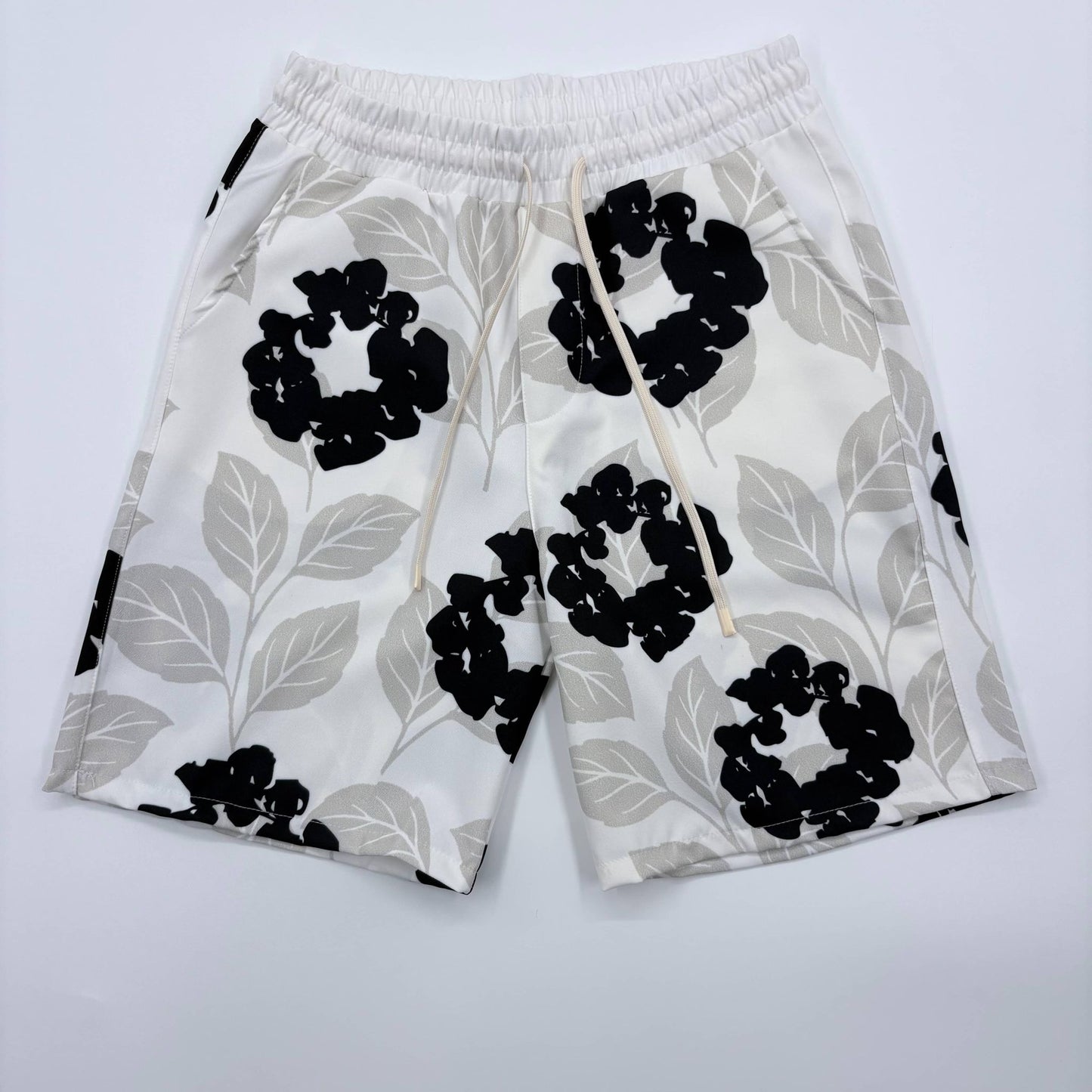 Setjes (bloemen) zwart/wit