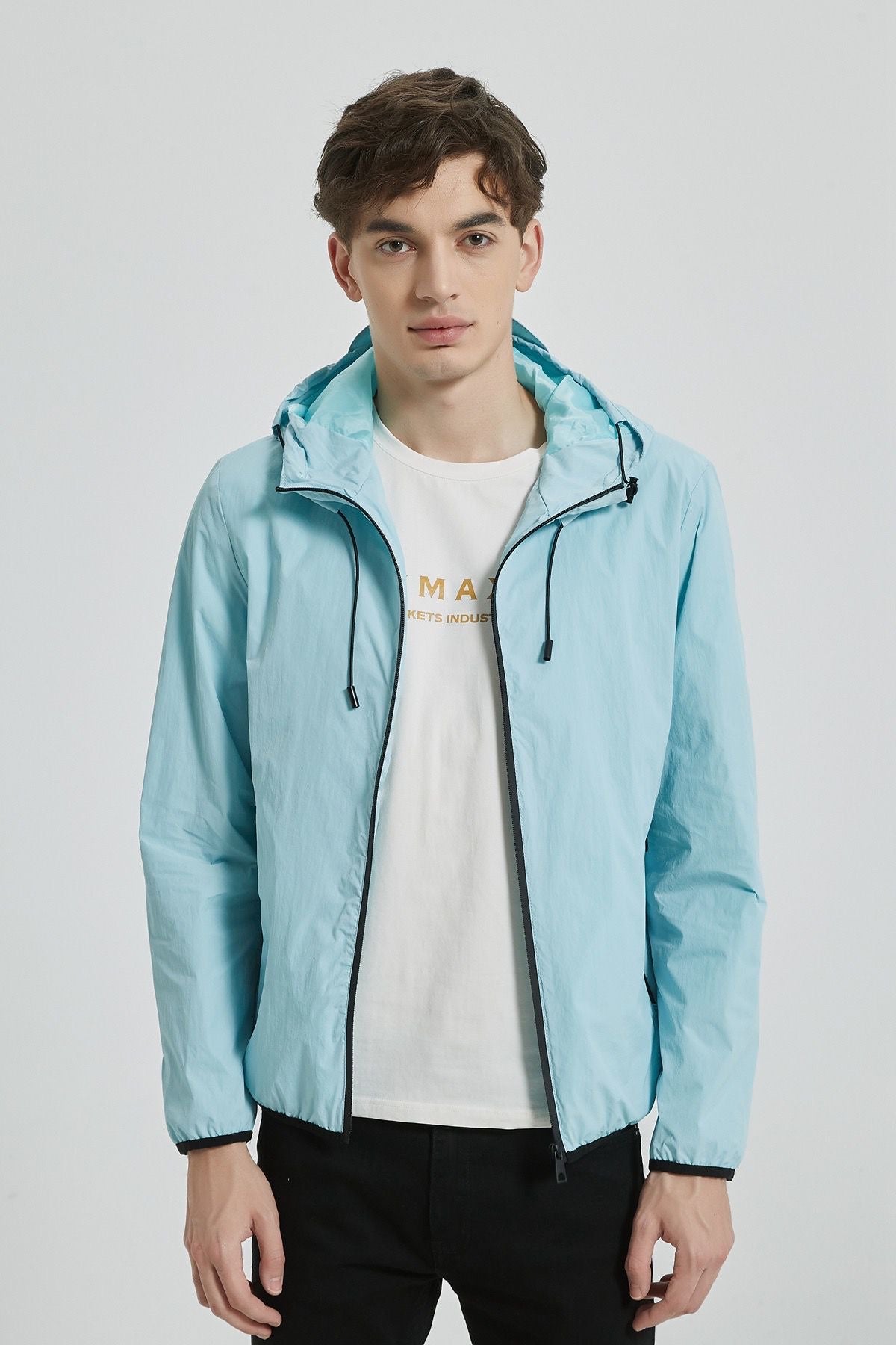 Jas licht blauw