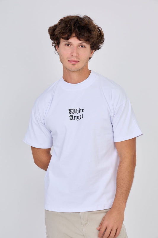 White Angel-Samkill-Wit T-shirt