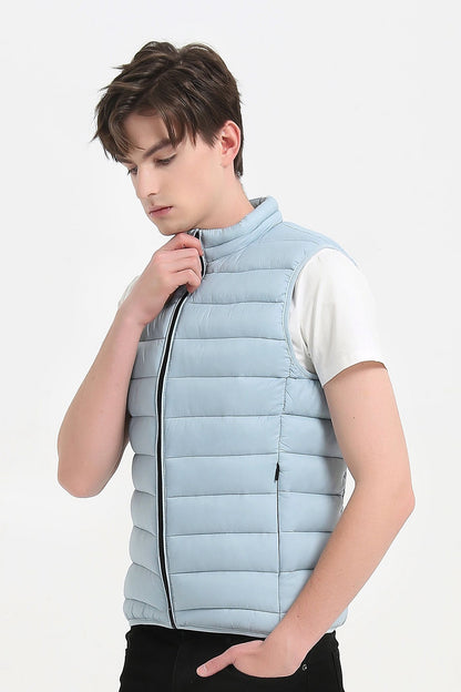 Bodywarmer babyblauw