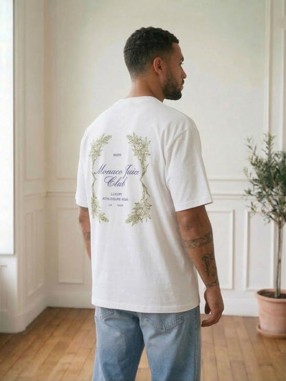 T-shirt met tekst (zwart)