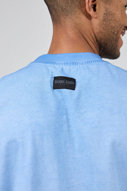T-shirt blauw