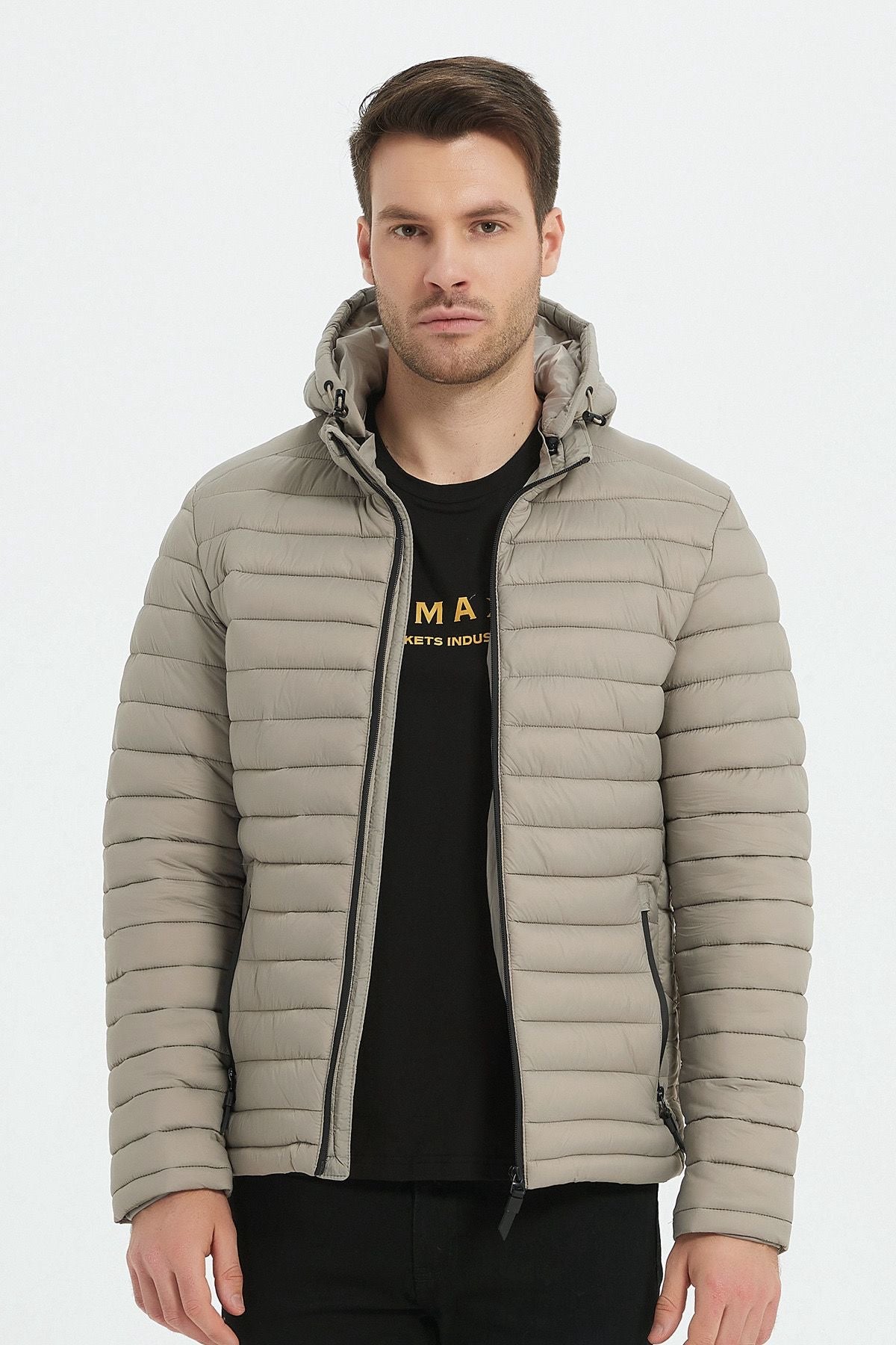 Mannenjas beige