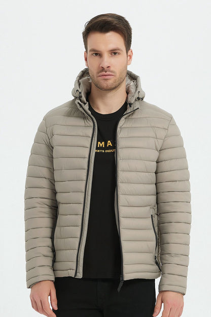 Mannenjas beige