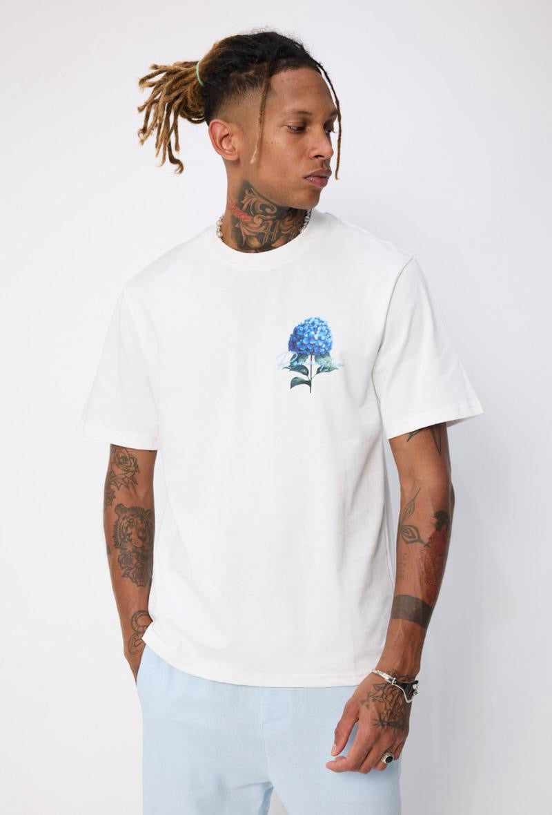 Tropical T-shirt zwart