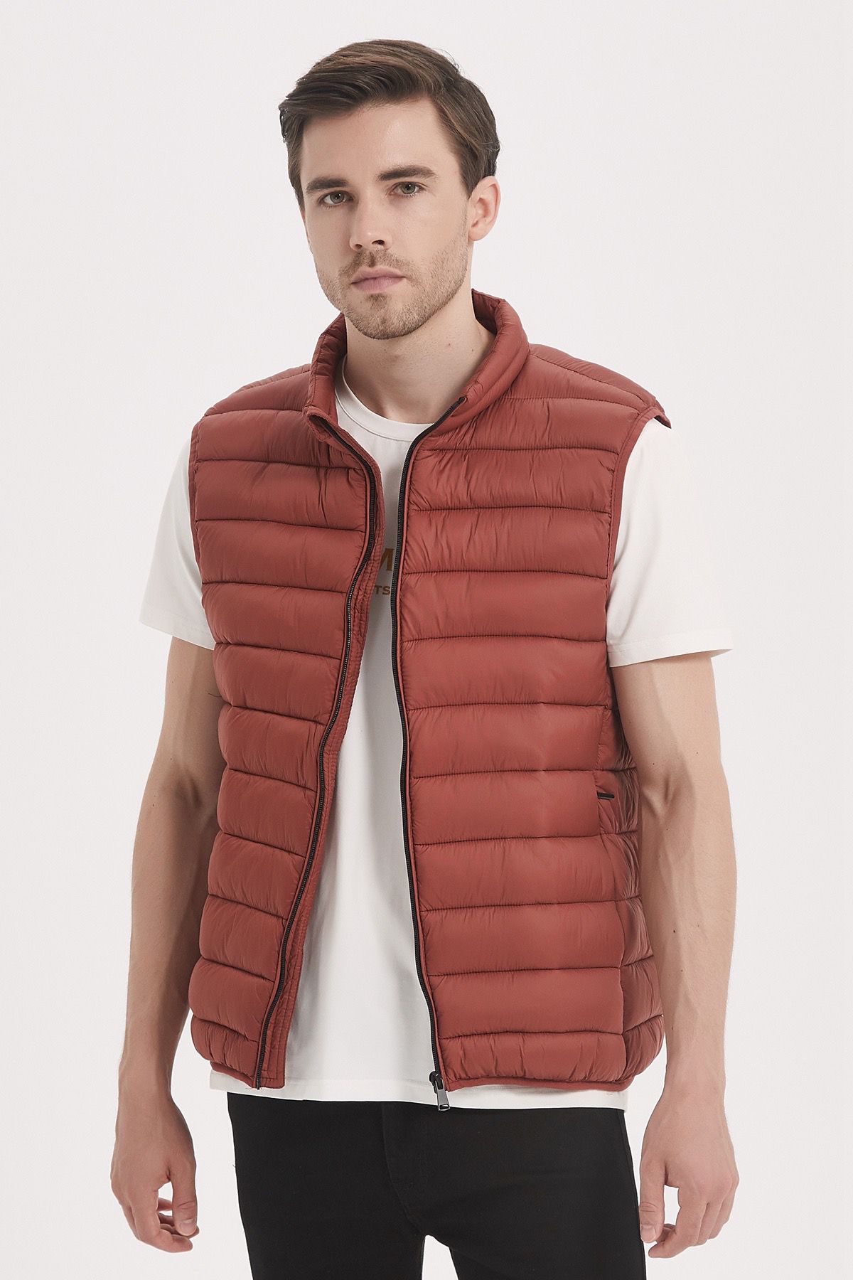 Bodywarmer kastanjebruin