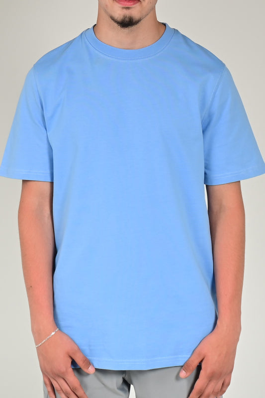 Essential T-Shirt Licht Blauw