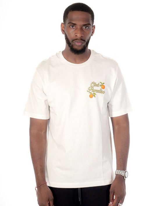T-shirt paradise (gebroken wit)
