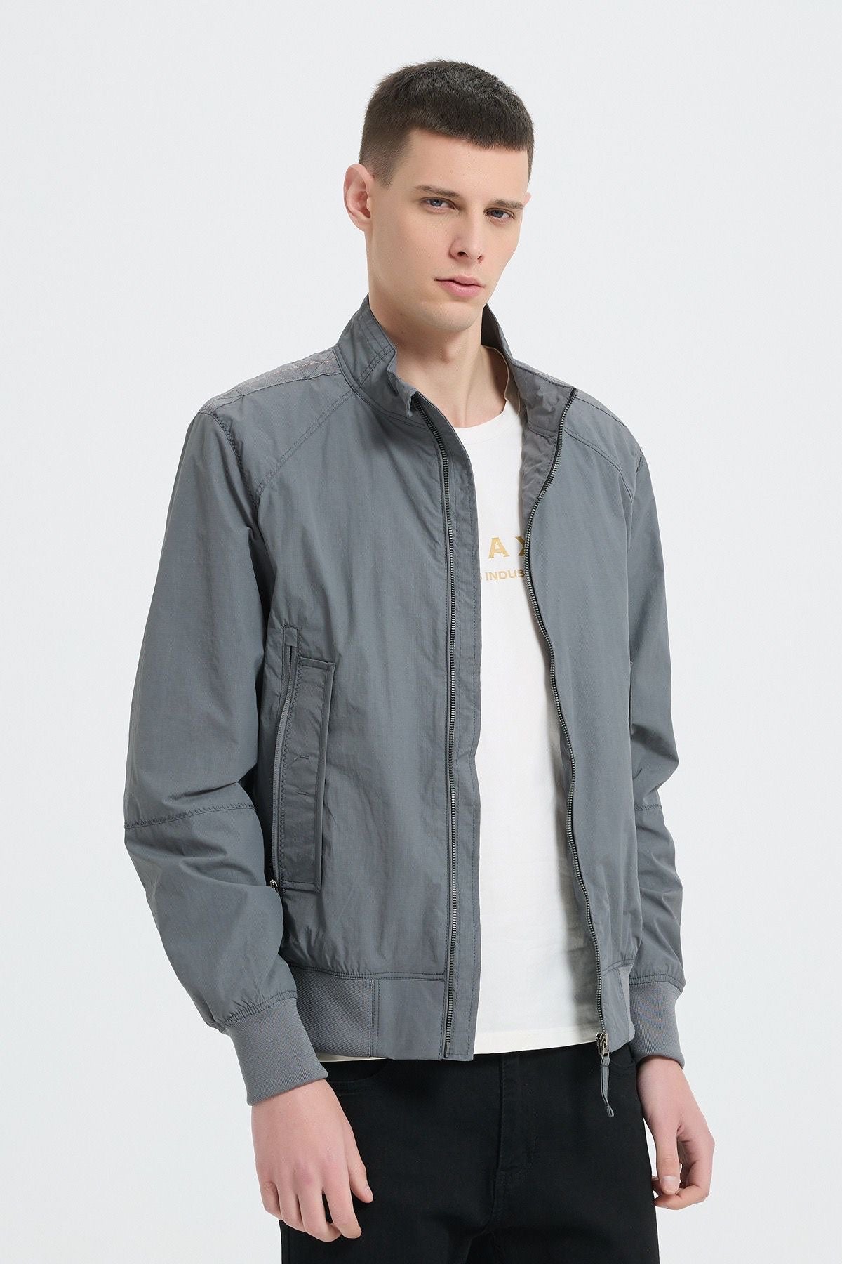 Bomber grijs