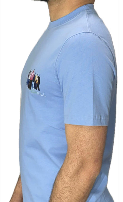 T-shirts (street) blauw