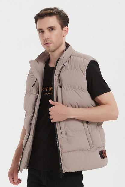Bodywarmer met een grote borstzak
