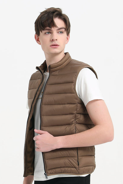 Bodywarmer taupe