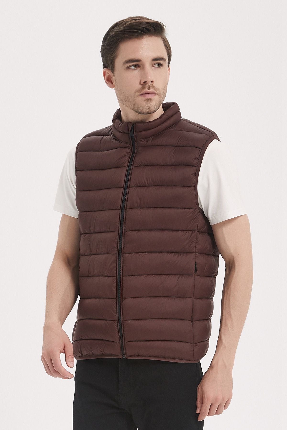 Bodywarmer donkerbruin