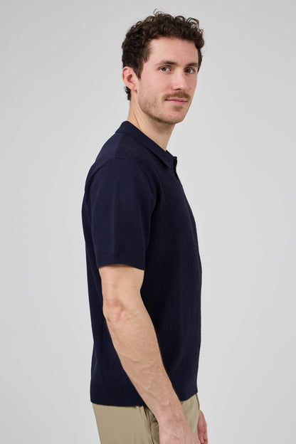 Polo donkerblauw