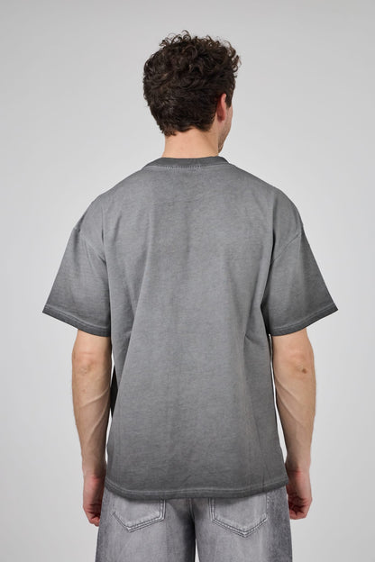 T-shirt Unique donker grijs