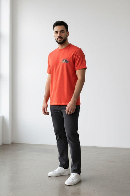SNEAKER-T-SHIRT-ROOD