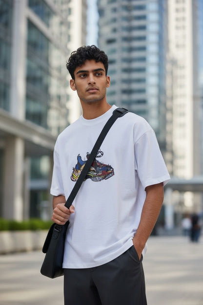 SAMKILL T-SHIRT WIT