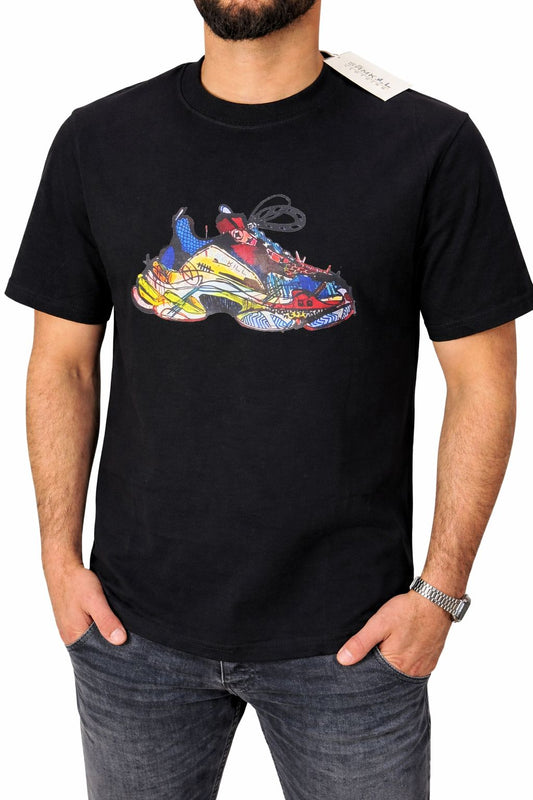 Samkill T-shirt zwart