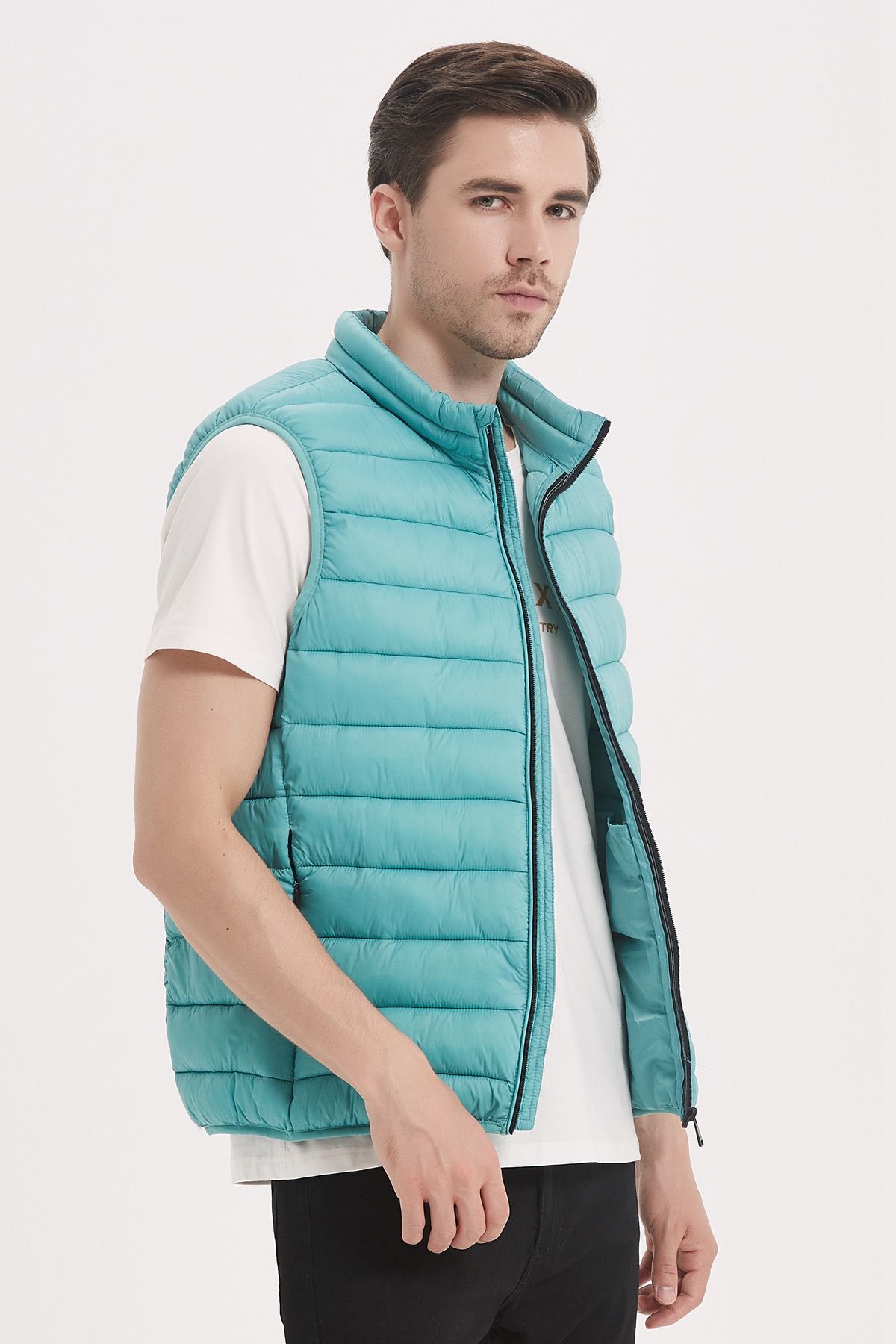 Bodywarmer turquoise