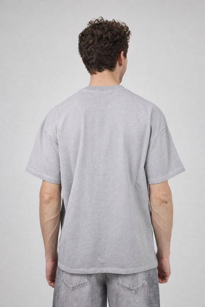 T-shirt Unique licht grijs