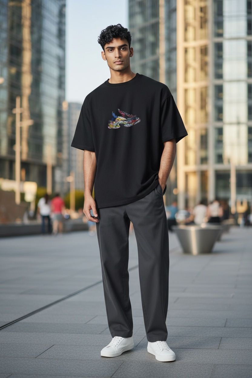 SAMKILL T-SHIRT ZWART