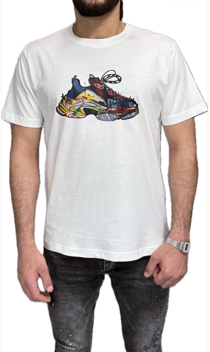 Samkill T-shirt wit